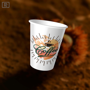 Gobelet en papier à mur unique écologique de 16oz avec revêtement en PE Gobelets jetables - Product Image 5