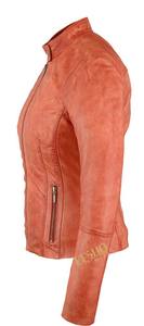 แจ็กเก็ตหนังแฟชั่นลายสก็อตระดับพรีเมียมของผู้ชายและผู้หญิงดีไซน์ทันสมัยมีสไตล์สำหรับชุดลำลองและโอกาสพิเศษ - Product Image 5