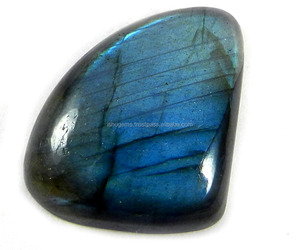 ร้อนขายธรรมชาติสีฟ้าไฟลาบราดอไรต์30X22มิลลิเมตรแฟนซี Cabochon 34.05 Cts พลอยหลวมสำหรับการทำเครื่องประดับ - Product Image 1
