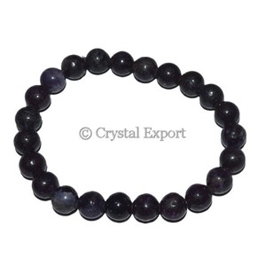 Blue Lace Agate with Rudraksha <b>Bracelets</b> : Wholesale Rudraksha <b>Bracelets</b> - Product Image 2