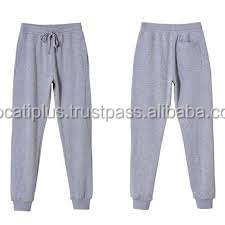 กางเกงวอร์มสีเทาเฮเธอร์แบบสั่งทำพิเศษสำหรับผู้ชาย - Product Image 3