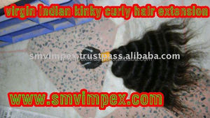 Cabello remy ondulado Natural, tejido de cabello indio virgen, Remy, extensión, precio de fábrica, Virgen sin procesar - Product Image 6