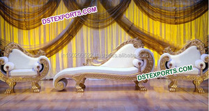 เอเชียจัดงานแต่งงานตกแต่งเวทีเฟอร์นิเจอร์อิตาลีแต่งงานเงินชุดโซฟาเอเชียจัดงานแต่งงานโซฟา - Product Image 4