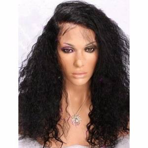 Perruque FULL LACE wig indienne naturelle, cheveux humains vierges, non traités, haute qualité, frisée naturelle, TRANSPARENT HD, qualité 12A - Product Image 1
