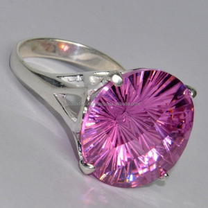 Véritable conception rose mystique attrayante pure qualité solide 925 bague en argent sterling bijoux faits à la main bague à la mode pour unisexe. - Product Image 3