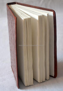 Diario de cuero Pipine genuino Vintage hecho a mano | Hojas impresas en relieve | Tamaño B5 | Grabado a mano | Hecho a mano para regalo - Product Image 3