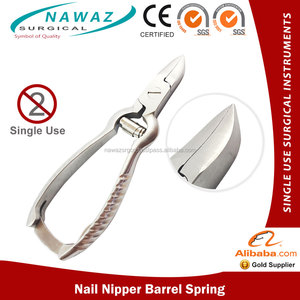 Cortaúñas de Podología de Doble Acción, Cortador de Uñas Profesional con Resorte de Barril, Instrumentos de Podología de Acero Inoxidable de Alta Calidad - Product Image 2