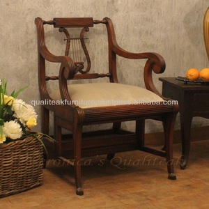 เก้าอี้บันไดห้องสมุด - เก้าอี้บันไดห้องสมุดแบบโบราณ รุ่นสจ๊วต - Product Image 1