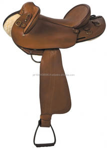 อานม้าสำหรับ2025ม้าอานแบบทรีเลสแบบตะวันตกสีน้ำตาล/สีดำ - Product Image 6