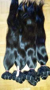 Vente en gros d'extensions de cheveux vierges brésiliens Cheveux péruviens bruts en style vague de couleur naturelle pour lot de trame de génie - Product Image 5