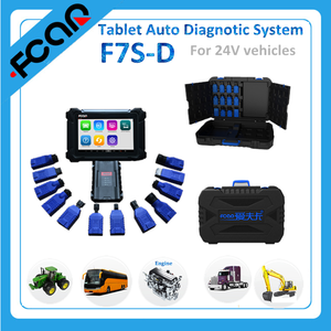 Diesel lkw bus maschinen diagnose scanner für 24V fahrzeuge DPF werkzeug Injector Program lkw scanner verwendet auto scan tool