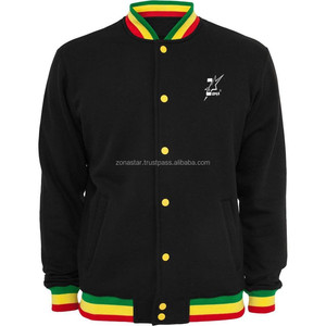 แจ็กเก็ตสำหรับโรงเรียนอเมริกันยูนิเซ็กซ์เครื่องแบบเบสบอลหนังเม็ดยาวแจ็คเก็ตวิ่งฤดูหนาวสำหรับผู้ชายขนาดพิเศษ - Product Image 1