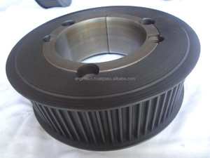 Poleas de distribución de acero personalizables OEM Diseño de bloqueo cónico Diámetro de 10mm/Diámetro de paso de 50mm para una potencia mecánica eficiente - Product Image 2