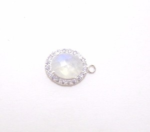 925เงินสเตอร์ลิงสีรุ้งขอบเหลี่ยมเพชรพลอยอาเกตสีขาวสไตล์ Boho พลอยธรรมชาติหลายชิ้นทำด้วยมือ1มม. - Product Image 5