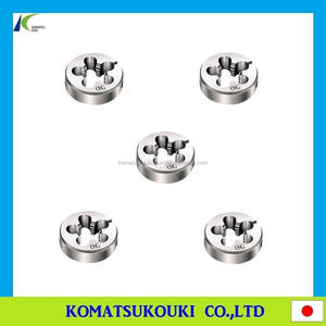 Authentique Japon OSG Matrices rondes SKS Matériel M3 25XM3X0.5 Matrices de découpe de filetage réglables pour usage général - Product Image 6