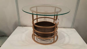 Mesa de cesta cuadrada espejo - Product Image 5