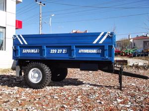 รถพ่วงไฮดรอลิกคุณภาพสูงสำหรับงานเกษตร แบบเพลาเดียว ด้านหลังแบบยกเท บรรทุกได้ 4 ตัน สำหรับฟาร์ม จากประเทศตุรกี - Product Image 3