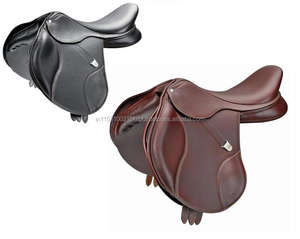 อานม้าคุณภาพสูงสำหรับการฝึกกระโดดและแข่งขัน  ทำจากหนังและโครงพลาสติก นั่งสบาย - Product Image 5