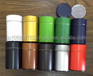 Canette en fer blanc noir de haute qualité, pour le stockage du thé, logo imprimé vente en gros, fabriqué au japon - Product Image 3