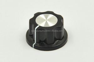 Bouton de commande électronique en plastique bakélite de 27 mm de diamètre - Product Image 2