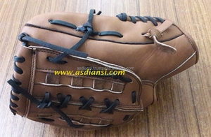 Guantes de béisbol de cuero hechos a mano, guante antiguo, pelotas de cuero, guantes de béisbol de grano completo de cuero, pelotas de béisbol - Product Image 4