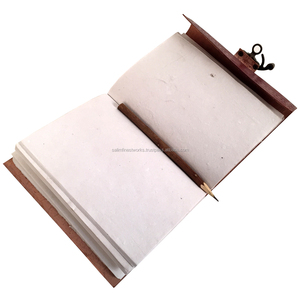 สมุดบันทึกปกหนังแท้ลายต้นไม้แห่งชีวิตเซลติกขนาดใหญ่สมุดโน้ตสไตล์สำนักงาน A4เป็นมิตรกับสิ่งแวดล้อมสมุดไดอารี่ทำด้วยมือกระดาษผ้าฝ้ายแบบไม่มีซับใน - Product Image 6