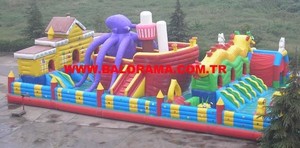 Saltador inflable de pulpo, parque infantil gigante, hinchable comercial - Product Image 5