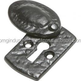 OMG Industries Serrure à tour noire en fonte pour loquet de porte et fixation de fenêtre - Product Image 3