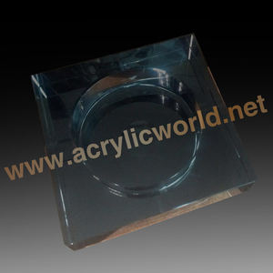 Cenicero de cristal con foto de fabricante de cristalería personalizado - Product Image 5