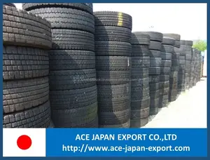Japanische hochwertige gebrauchte LKW-Reifen verschiedener Größe für den Großhandel