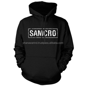 Venta al por mayor de calidad Puff impresión personalizada pulóver Sudadera con capucha de peso pesado de poliéster de algodón de los hombres de talla grande sudaderas - Product Image 6