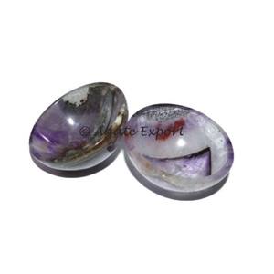 Produits de guérison Fengshui bol d'agate bols d'améthyste - Product Image 1