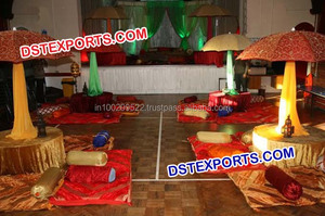 Parapluie doré pour centre de Table, stand de mariage, décoration, ombrelle, pièces centrales, dernière collection 2020 - Product Image 6