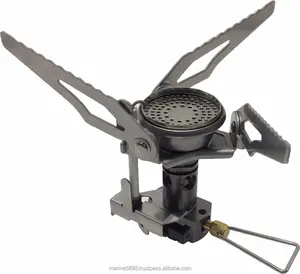 Camping stove - Ultra light (portable) hiker stove / strong flame / simple cooking / high heat efficient burner