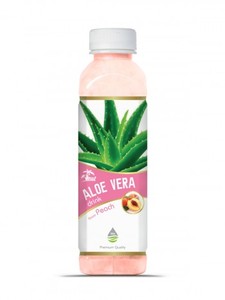 Produsen Minuman Minuman Lidah Buaya Alami dengan Rasa Peach 500Ml