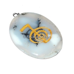 จี้หินอาเกตแกะสลักสำหรับเรกิ - Product Image 1