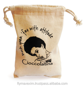 Customized Most Popular Beautiful Organic Drawstring <b>Bag</b> Cotton - Product Image 2