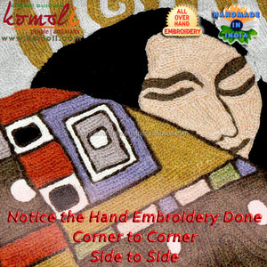 Abrazo abrazo hecho a mano alfombra moderna diseños alfombras hechas a mano - Product Image 2