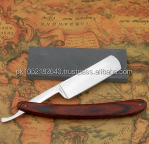 มืออาชีพคุณภาพสูงใช้ในบ้านส่วนบุคคลไม้ที่สวยงามตรงขอบตัดคอตัดผมมีดโกนหนวด - Product Image 3