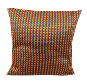 Indian 100% Silk Single Pillow <b>Cover</b> Knitted Ringle Embroidered Mandala <b>Cushion</b> Throw Square for Bedroom Home Use <b>Christmas</b> - Product Image 1