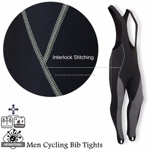 Shemax 2023 Top Quality Hot Selling Custom Wholesale Mens <b>Cycling</b> Winter <b>Bib</b> <b>Tight</b> Long Legging Cold Weather Anti-Bac 3D Pad - Product Image 2