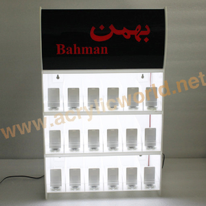 บุหรี่จอแสดงผลที่กำหนดเองบุหรี่จอแสดงผล Led ซิการ์คริลิคยืนแสดง - Product Image 5