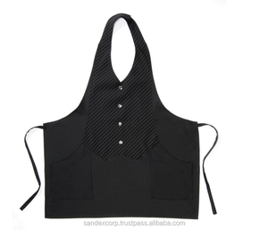 Manufacturer in India 100% Cotton Plain Design <b>Kitchen</b> Waist <b>Aprons</b> for <b>Kitchen</b> & Salon Use - Product Image 3