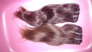 100% Unprocessed <b>Natural</b> Wavy Hair Weaving. <b>Best</b> Quality Remy Hair Weaving From India.Cuticle alaigned indian hairs - Product Image 6