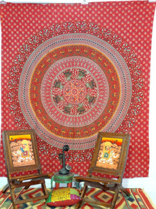 Nouvelle tapisserie décorative murale Mandala indien - Product Image 2