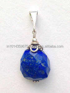 Pendentif breloques en Lapis Lazuli, 1 pièce, vente en gros - Product Image 3