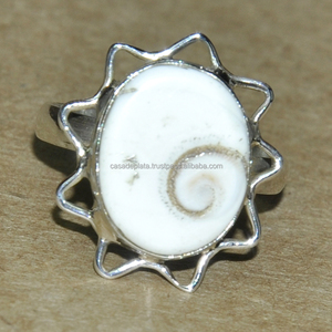 Anillo de ojo de Shiva, anillo de Plata de Ley 925, anillo de fiesta de boda, anillo de compromiso, anillo de moda para unisex. Fabricado por CDP - Product Image 3