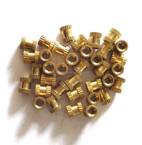 M2 Laiton moletage Insert Écrou Grande Qualité Fixation Prix Raisonnable Facilement Disponible De L'exportateur et Le Fabricant - Product Image 3