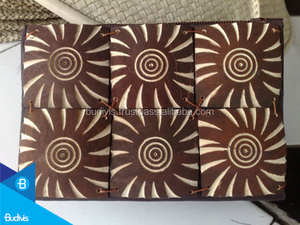 Cartera con carcasa de coco, artículo con el valor de acción de gracias, tallado con nombre - Product Image 4