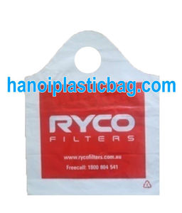 Bolsas de Plástico Reciclables con Fondo Reforzado y Protección Antimanipulación para Restaurantes, Entrega de Comida, Compras y Comida para Llevar, con Impresión Serigrafiada - Product Image 3